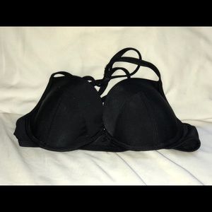 Black bikini top